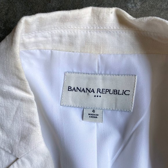 Banana Republic Linen Blazer - Picture 4 of 8